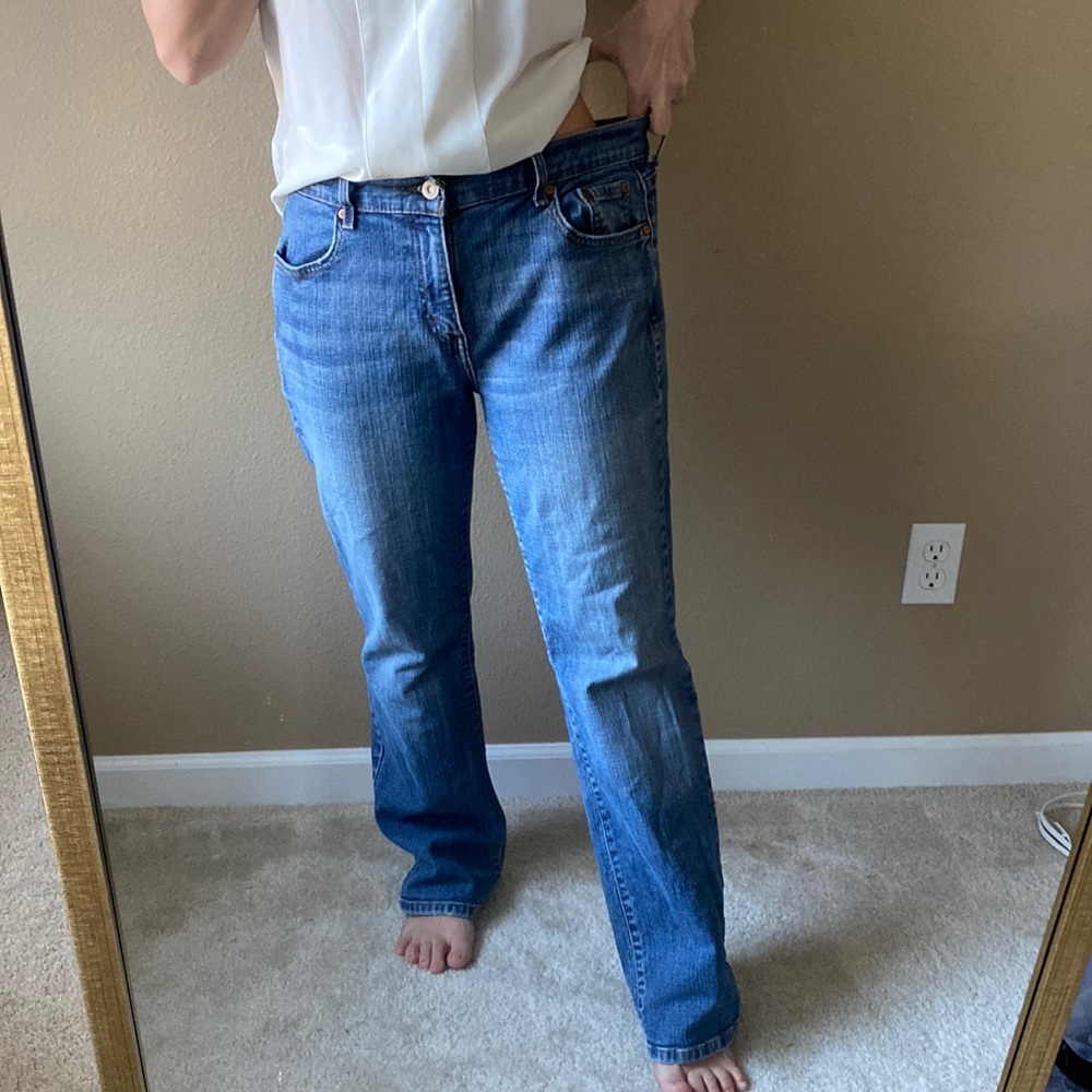Vintage Levi’s 505 straight leg jeans 10 short